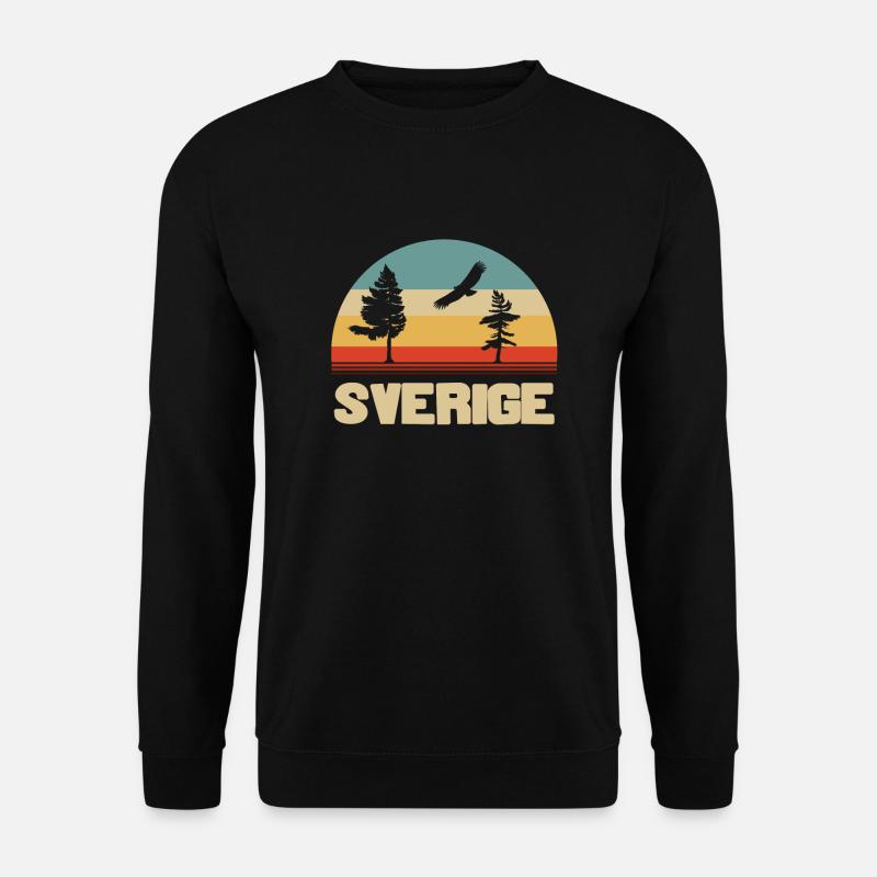 schweden - Unisex Pullover - Schwarz