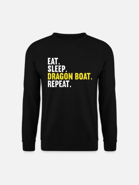 Bateau-dragon - Sweat-shirt Unisexe - noir