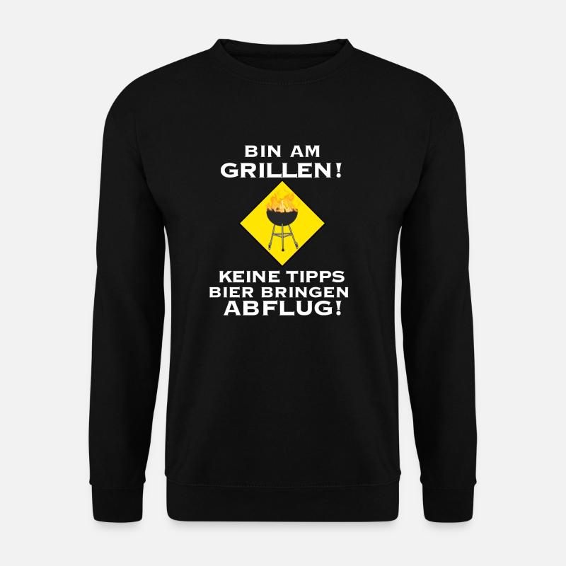 Grillmeister - Unisex Pullover - Schwarz