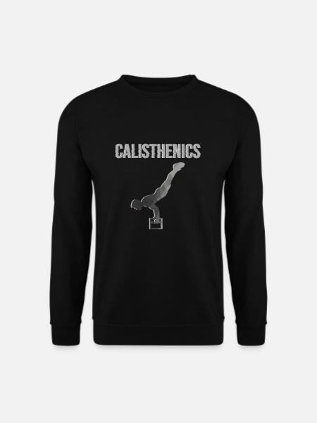 Calisthenics - Street Workout - Sweat-shirt Unisexe - noir