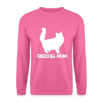 Ragdoll Mom - Unisex Pullover - Pink - Vorne