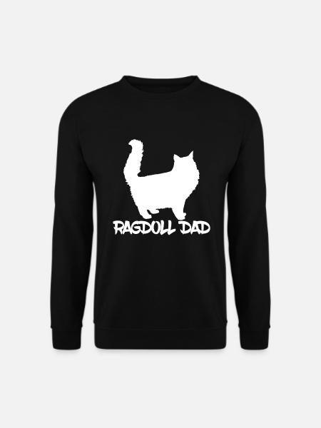 Ragdoll Dad Gift Idea - Unisex Sweatshirt - black