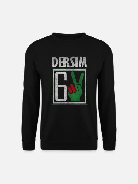 Dersim Kurdistan Free Kurdish people - Unisex Pullover - Schwarz