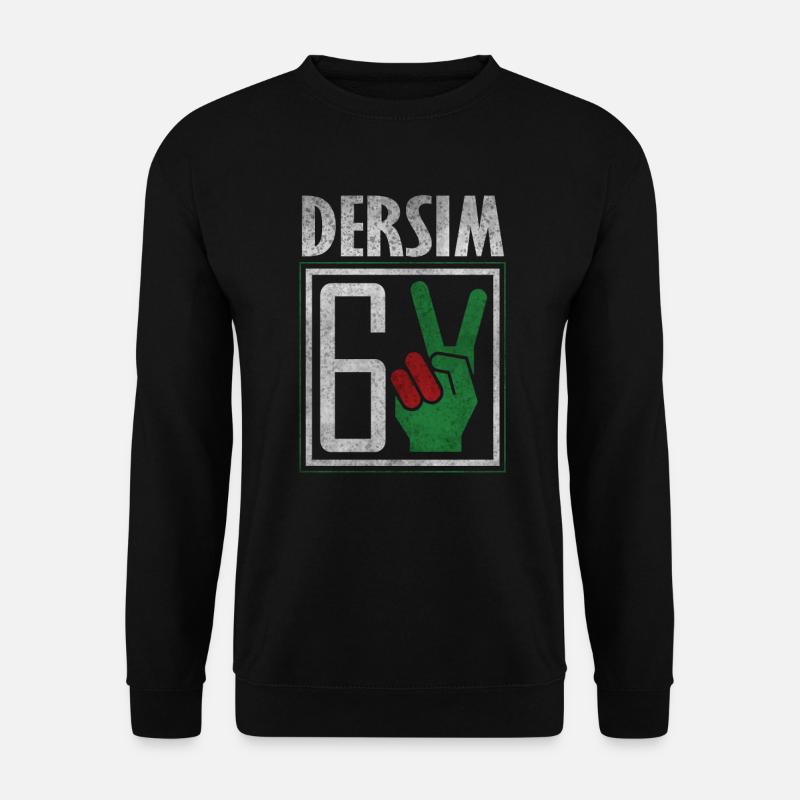 Dersim Kurdistan Free Kurdish people - Unisex Pullover - Schwarz