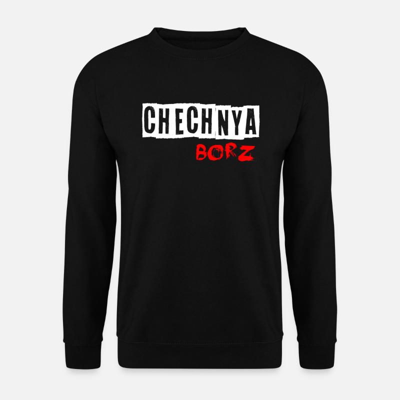 Chechnya Borz north caucasus. Chechen - Unisex Pullover - Schwarz