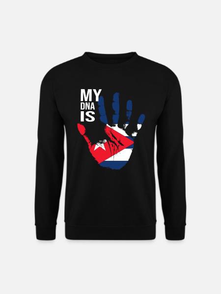Mon ADN est cubain, Cool Cuba Flag, Cuba Love, Cuba - Sweat-shirt Unisexe - noir