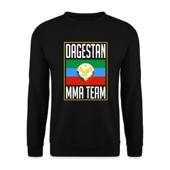 Équipe MMA du Daghestan, drapeau du Daghestan, Daghestan - Sweat-shirt Unisexe - noir - Devant - Alina (178cm) & Michal (187cm)