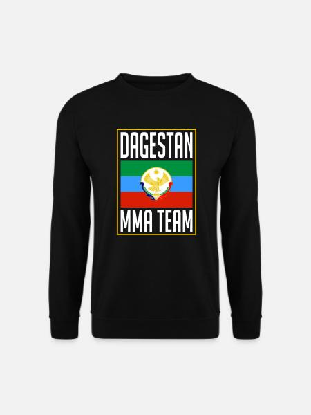 Dagestan MMA Team, Dagestan Flag, Dagestan - Unisex Pullover - Schwarz