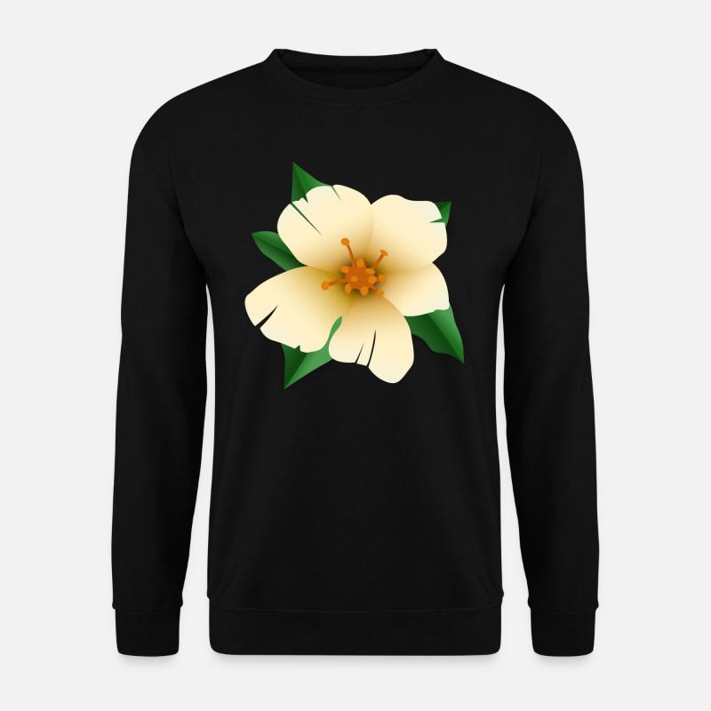 Hibiskusblüte - Unisex Pullover - Schwarz