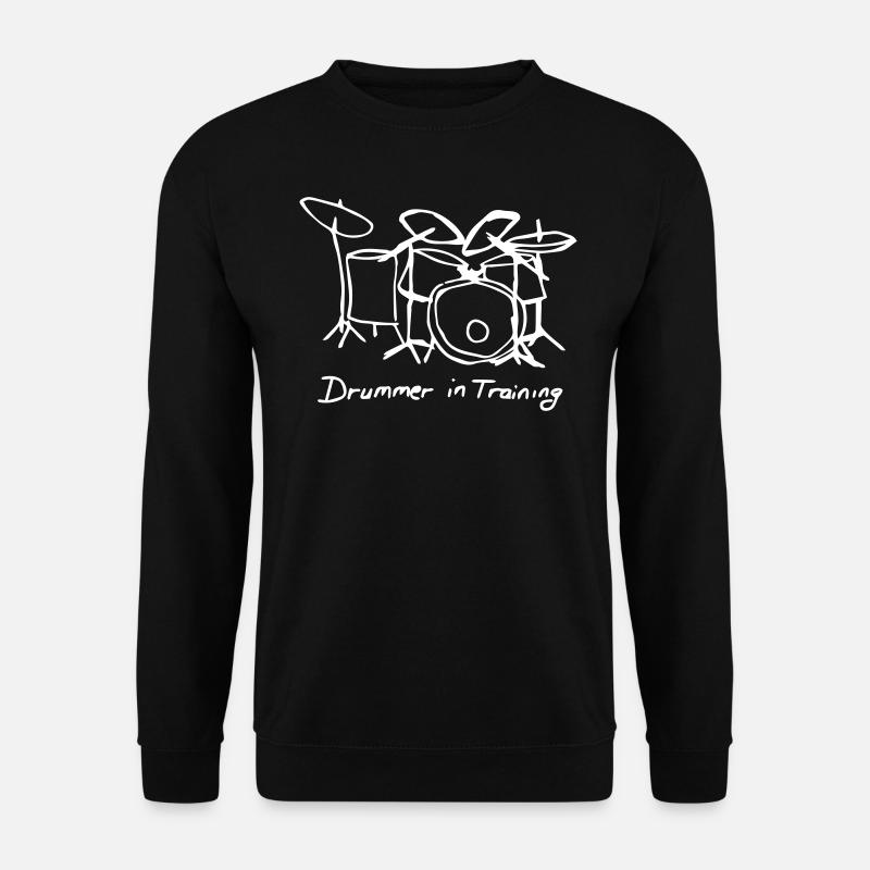 Batteur en formation - Sweat-shirt Unisexe - noir