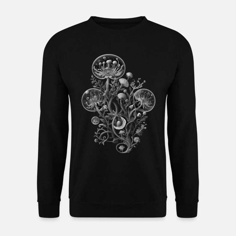Petal Noire - Unisex Sweatshirt - black