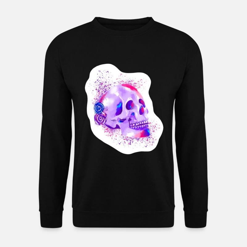 Skull - Skull - Unisex Sweatshirt - black