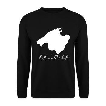 Mallorca - Unisex Pullover - Schwarz - Vorne - Alina (178cm) & Michal (187cm)