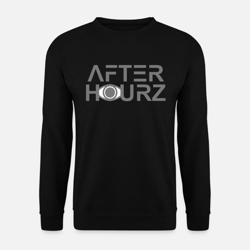 Afterhours Clubbing Electronic Music Rave Stampfen - Unisex Pullover - Schwarz