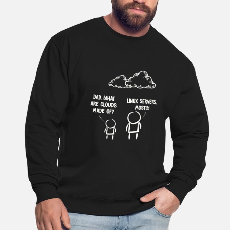 Computer IT Witz Lustig Programmierer Geek Linux Unisex Pullover