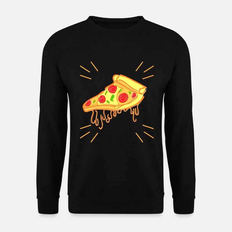 Pizza - Unisex Sweatshirt - black