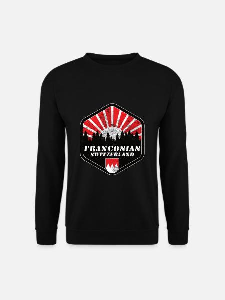 Fränkische Schweiz Geschenkidee Franke Oberfranken - Unisex Pullover - Schwarz