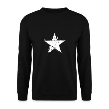stern - Sweat-shirt Unisexe - noir - Devant - Alina (178cm) & Michal (187cm)
