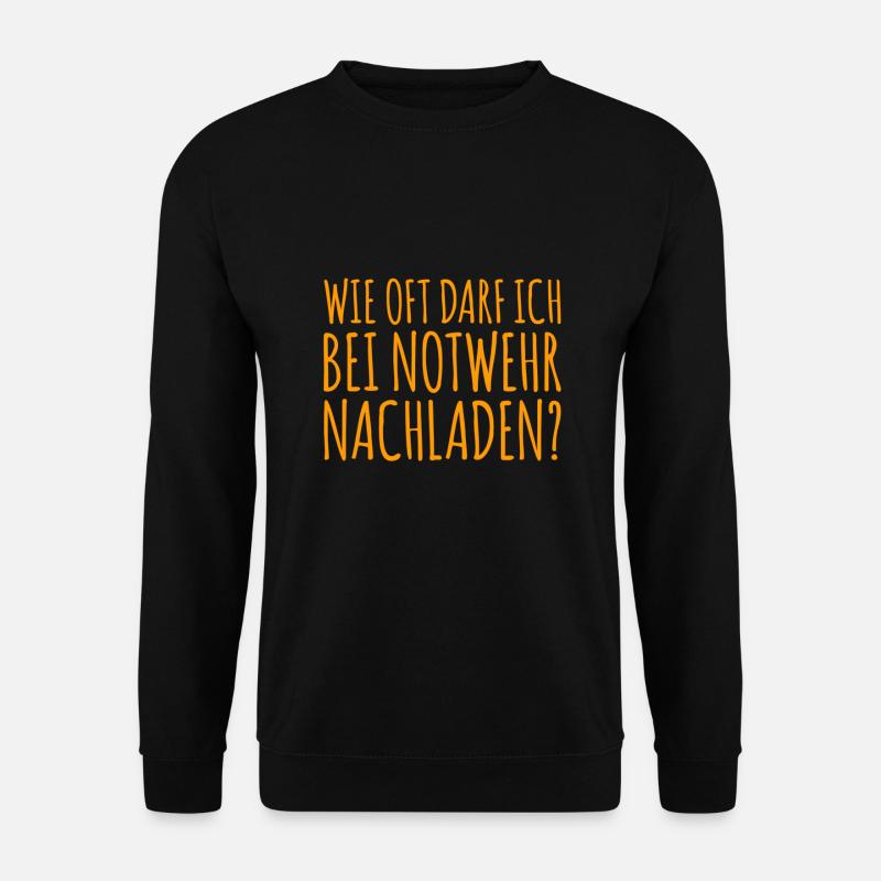 wütend - Unisex Pullover - Schwarz