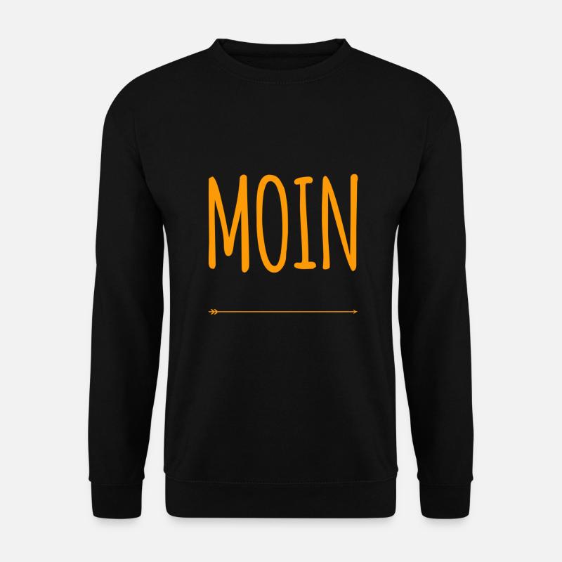 moin - Unisex Pullover - Schwarz