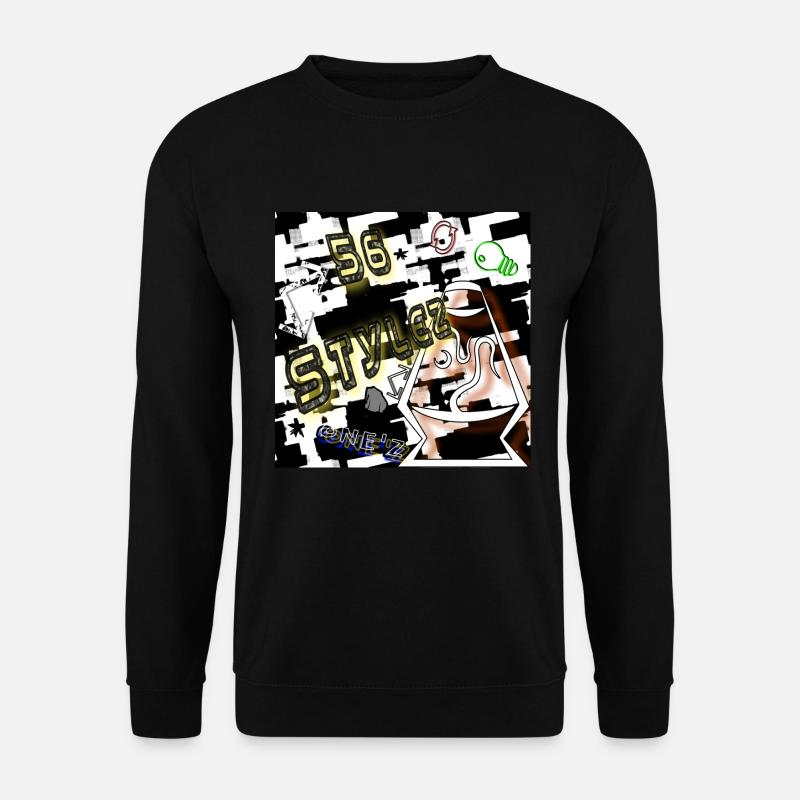 56-Stylez-One'z - Image - 2023 - Unisex Sweatshirt - black