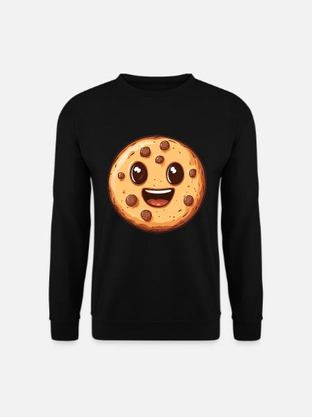 Laughing Cookie - Unisex Sweatshirt - black