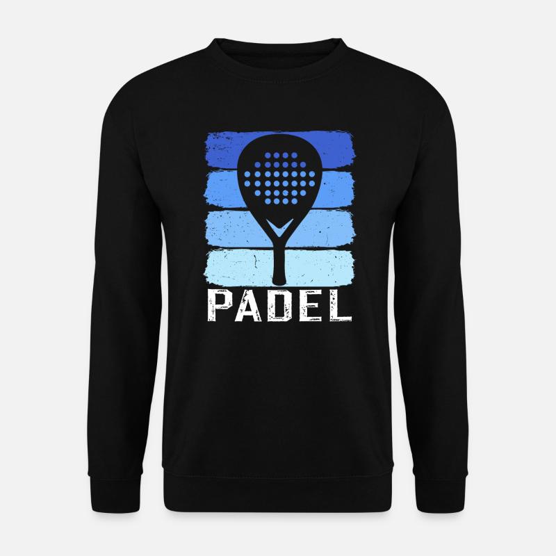 Retro padel - Sweat-shirt Unisexe - noir