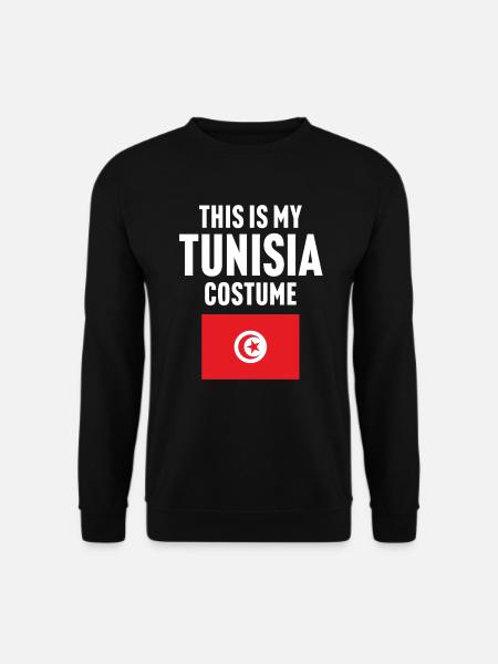 Das ist mein Tunesien Kostüm - Unisex Pullover - Schwarz
