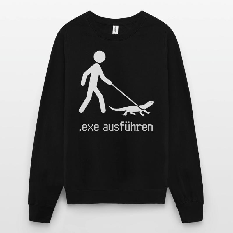 EXE ausführen Admin Informatiker Programmierer Unisex Pullover