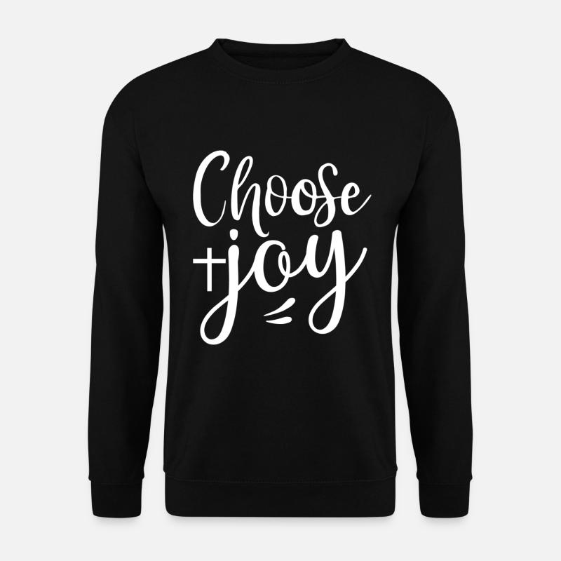 Choose Joy - Unisex Sweatshirt - black