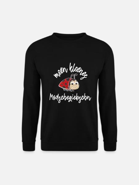 ostdeutsch Marienkäfer, Modschegiebchen Sachsen - Unisex Pullover - Schwarz