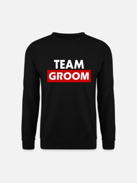 Team groom - Unisex Sweatshirt - black