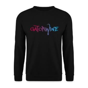 Gatorwine - Unisex Sweatshirt - black - Front - Alina (178cm) & Michal (187cm)