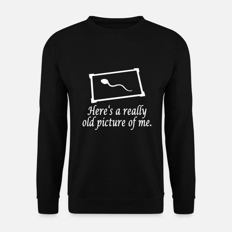 sperme - Sweat-shirt Unisexe - noir