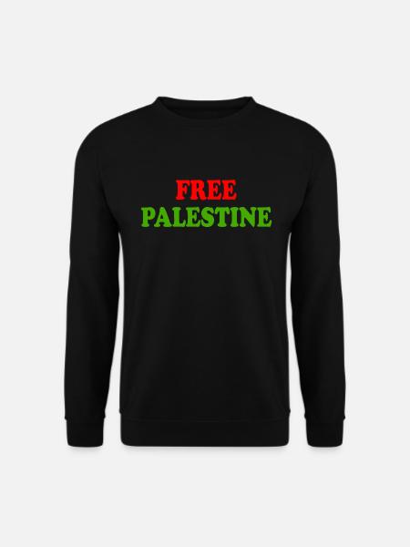 Free palestine - Unisex Pullover - Schwarz