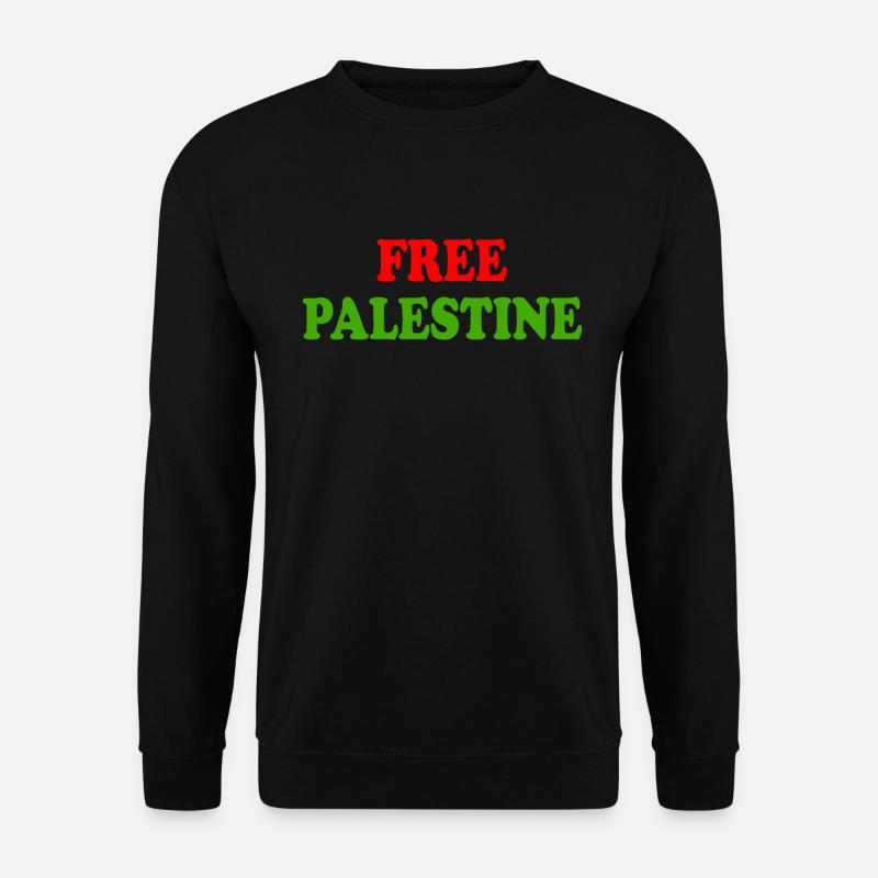 Free palestine - Unisex Sweatshirt - black