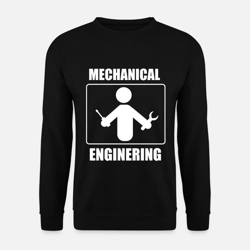 MECHANICAL ENGINERING - Unisex Pullover - Schwarz