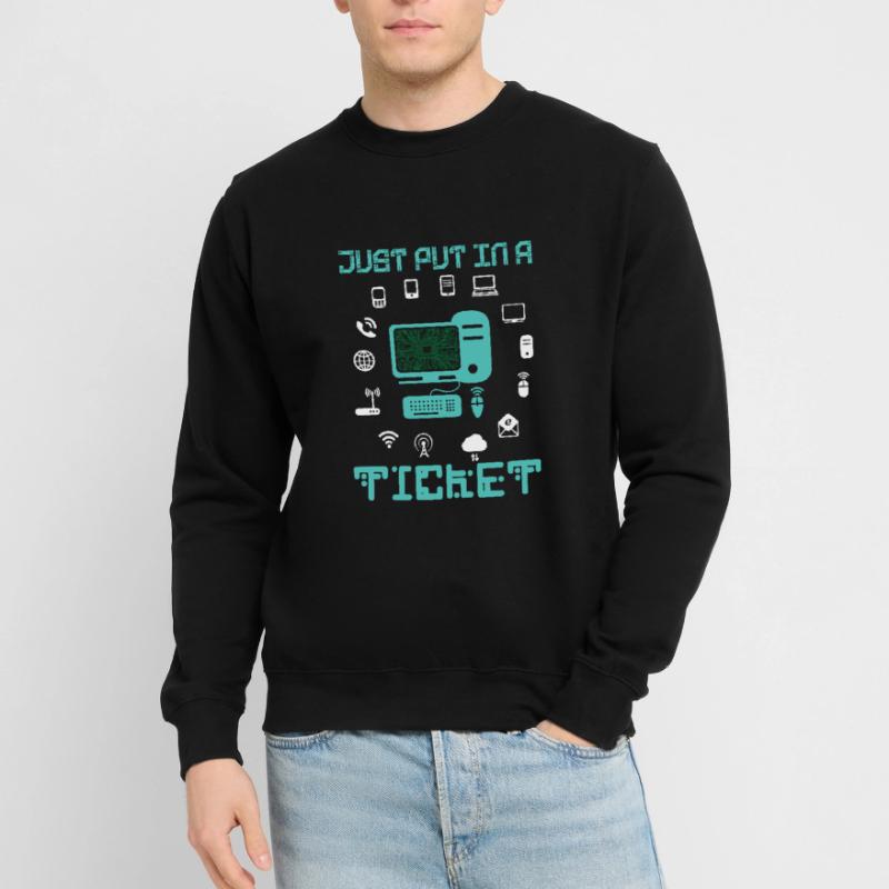 Technischer Support Technologie Programmierer Unisex Pullover