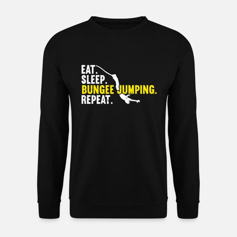 Bungee Jump Bungee Jumping - Unisex Sweatshirt - black