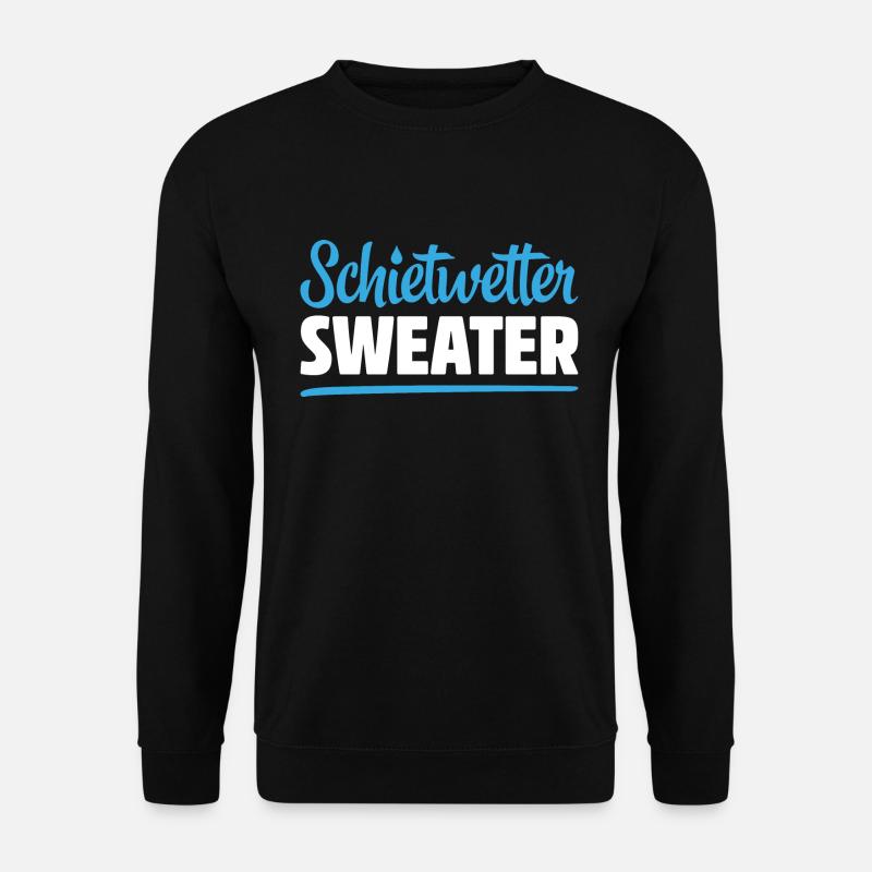 SCHIETWETTER SWEATER - Unisex Pullover - Schwarz
