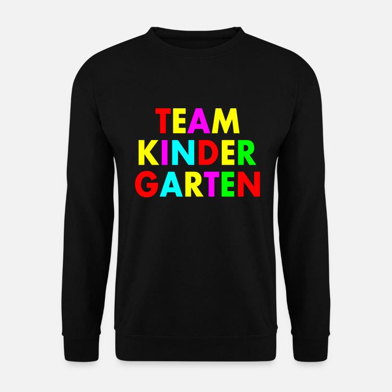 Team kindergarten - Sweat-shirt Unisexe - noir