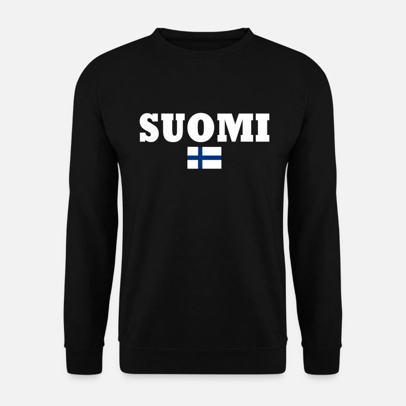 Suomi - Unisex Sweatshirt - black