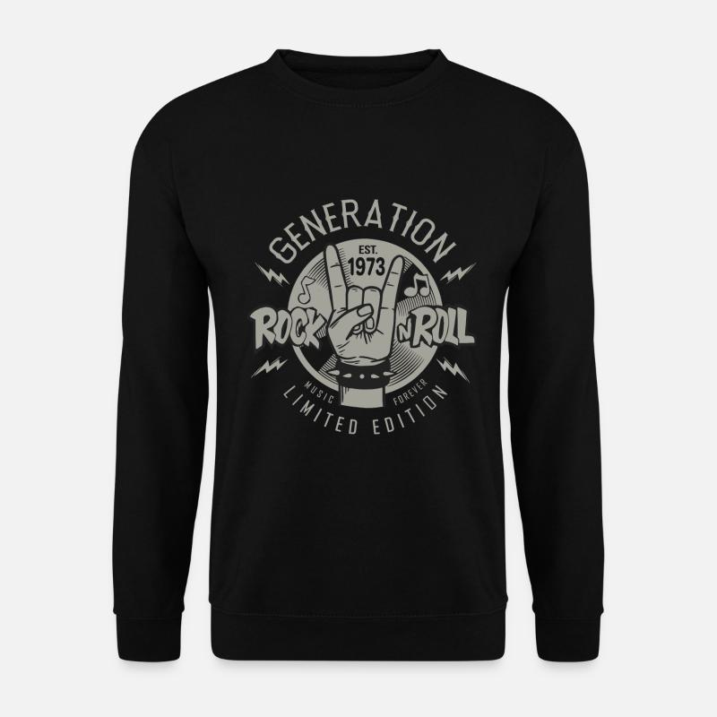 1973 Jubiläum 50 Jahre 50-jähriges Jubiläum - Unisex Pullover - Schwarz