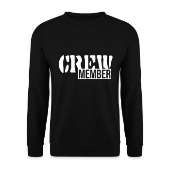 Sailing boat seafaring gift bachelors - Unisex Sweatshirt - black - Front - Alina (178cm) & Michal (187cm)