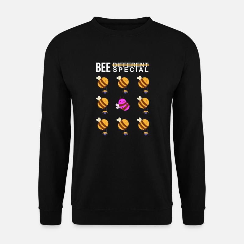 Bee special- sei anders - sei du selbst - Bienen - Unisex Pullover - Schwarz