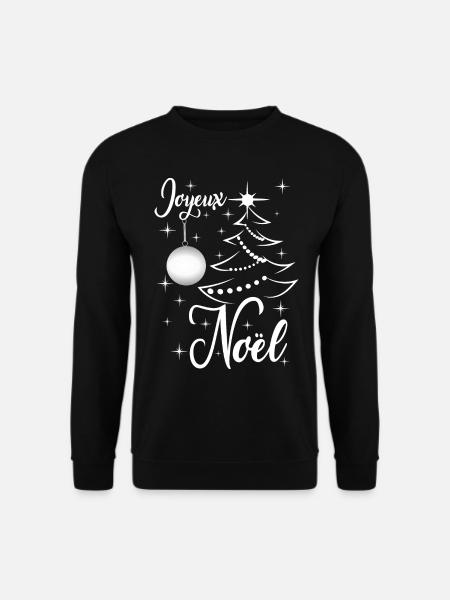 Joyeux Noêl - Sweat-shirt Unisexe - noir