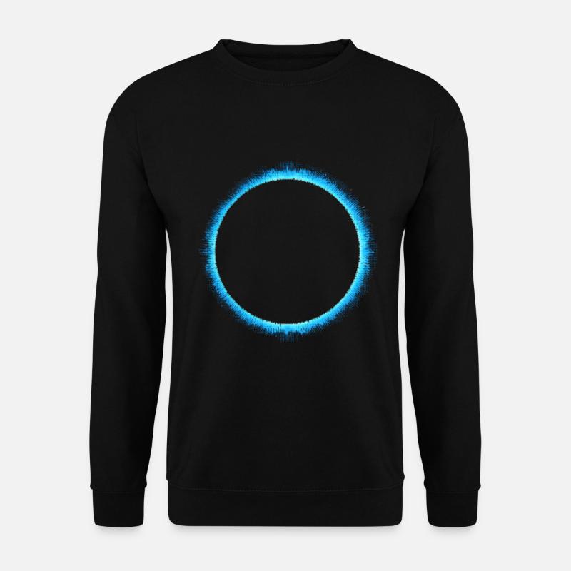 Blue Eclipse - Unisex Sweatshirt - black