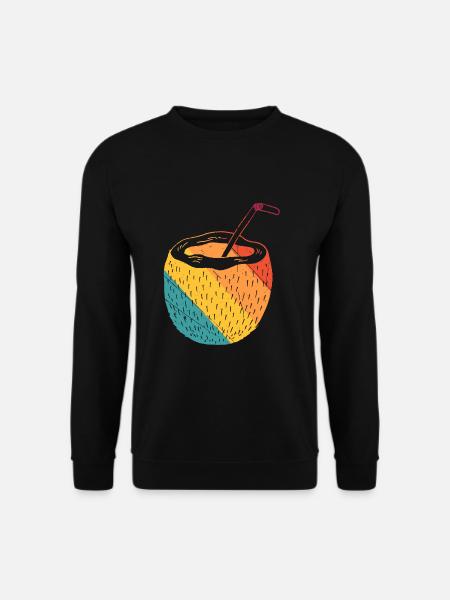 noix de coco - Sweat-shirt Unisexe - noir