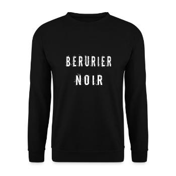 Bérurier noir " cadeau punk français " - Sweat-shirt Unisexe - noir - Devant - Alina (178cm) & Michal (187cm)