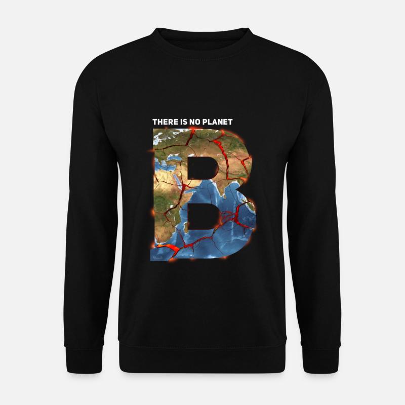 There is no Planet b Friday for the future - Unisex Pullover - Schwarz